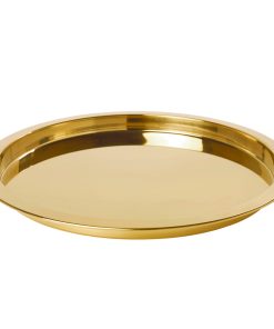 Gold 38cm Serving Tray