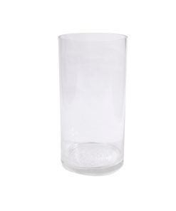 Glass cylinder vase