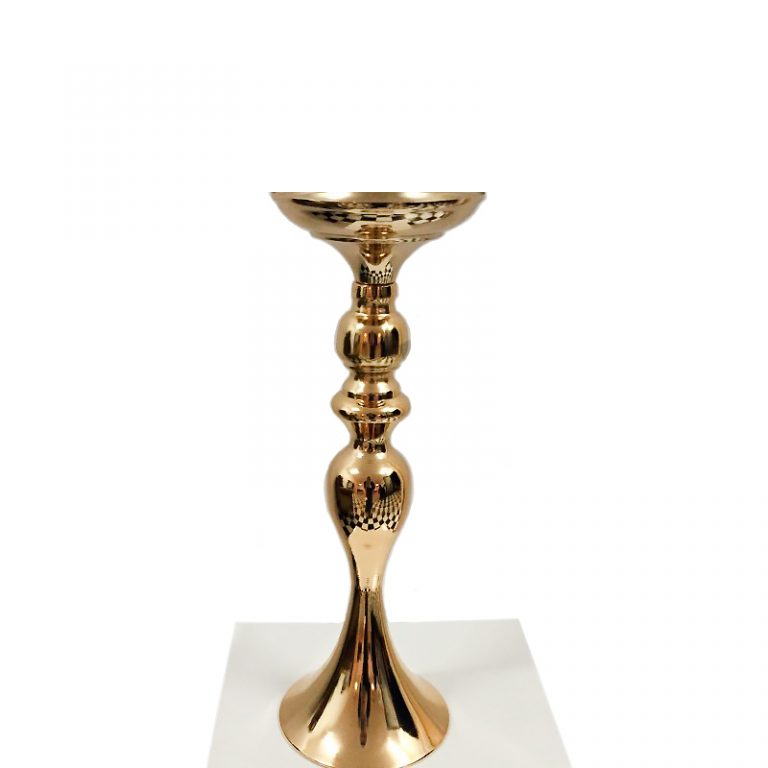 GOLD CANDLESTICK HOLDER Styled Event Hire