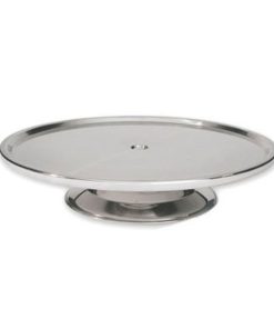 Low Stainless Steel Cake Stand