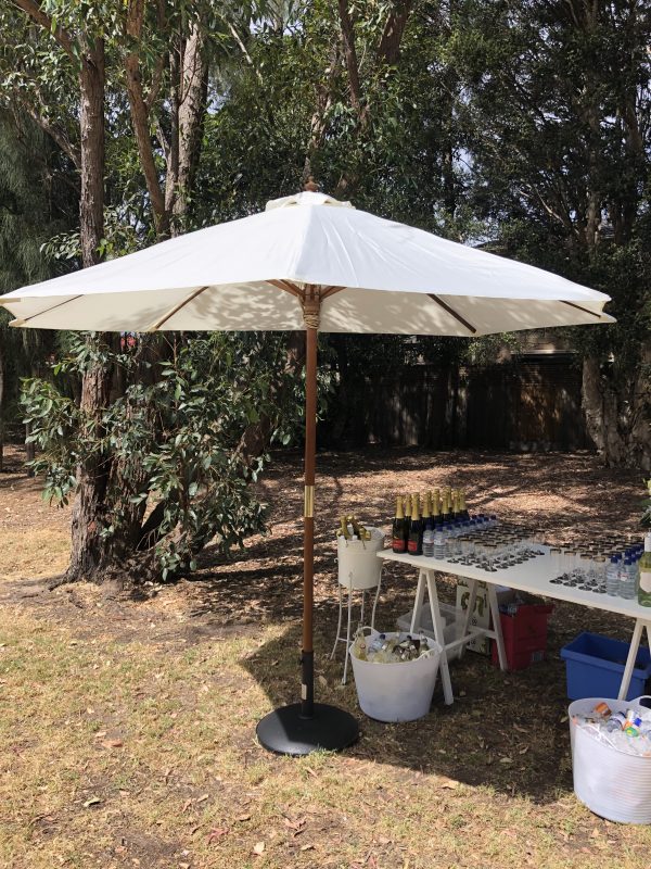 Outdoor umbrella hire hotsell
