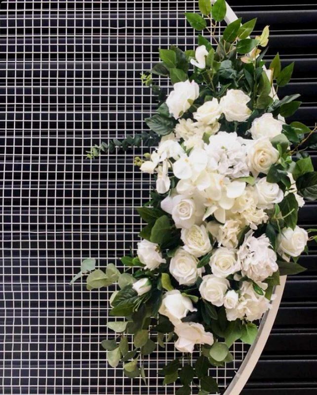 For Hire Faux Flowers & Floral Garlands Styled Event Hire